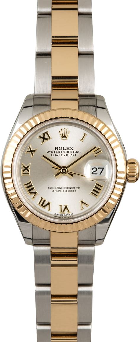 ladies rolex datejust two tone pyrament|ladies rolex 28mm datejust.